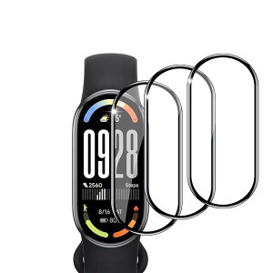 �y3������z For Xiaomi Smart Band 10 �t�B���� �V���I�~ Smart Band10 1.72�^ �ی� �t�B���� �ȖʑΉ� �yKibnco�z PMMA+PC���f�� 3D�ȖʃG�b�W �ϏՌ� ��U�h�~ �w��h�~ �����ߗ� �h�o �C�A�[�� �t�B����
