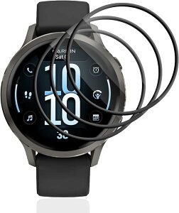 �y3������z For GARMIN VENU 4 41mm �t�B���� �K�[�~�� VENU4 41mm �ی� �t�B���� �ȖʑΉ� �yKibnco�z PMMA+PC���f�� 3D�ȖʃG�b�W �ϏՌ� ��U�h�~ �w��h�~ �����ߗ� �h�o �C�A�[�� �t�B����