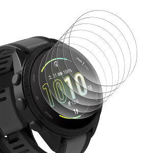 Bigqin Garmin Forerunner 165 �Ή� �����K���X�t�B�����y6���Z�b�g�z9H�d�x �ϏՌ� �����x�^�b�` �����z�� �C�A�[�� �����ߗ� Forerunner 165 Music �K�p �ی�t�B����