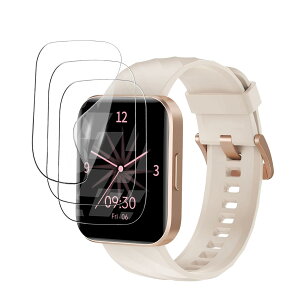For RUIMEN �X�}�[�g�E�H�b�` �ی�t�B���� ������ �����x ��U�h�~ 24���Ԏ����C���Z�p �_�炩�� Smart Watch 1.85�C���`���� �t�B�����y3������z