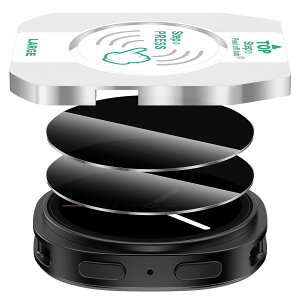 Suoman for Samsung Galaxy Watch 8 44mm�ی�t�B����(2���j�M�����N�V�[�E�H�b�`8 44mm�K���X�t�B���� �C��h�~�A�ω����A�h�w��̃K���X�t�B����-�`�����h�~