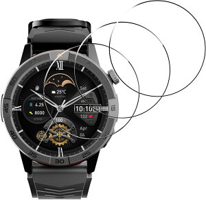 [3�Z�b�g]For AGM Legion Pro �t�B���� �K���X�t�B�����yZENGZOUZ�zAGM Legion Pro �X�}�[�g�E�H�b�` 1.43�C���` �ی�t�B���� �d�x9H �\��t���ȒP �����z�� �w��h�~ �C�菝�h�~ �������� �����ߗ�