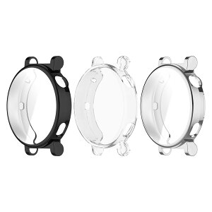 �mRuenTech�n�Ή� Huawei Watch GT4 41mm 46mm�J�o�[ �P�[�X �t���J�o�[�\�t�gTPU�f�� ���b�L���H ��̌^�S�ʕی�J�o�[ �ϏՌ��� �w��h�~ �戵�ȒP �����^ (3�FA, 41mm)