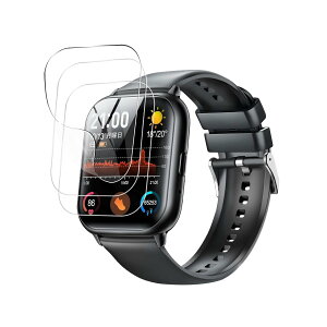 For MTDKA �X�}�[�g�E�H�b�` 1.85�C���`HD���� �t�B���� �t�ی�t�B���� �����x�ł� �����^�y�� Smart Watch �ی�t�B���� �y3������z
