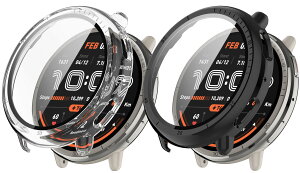 �y2���Z�b�g�zFor Amazfit Active 2 �P�[�X �t�B����+PC�t���[�� ��̌^�yZENGZOUZ�z�����ȒP �ϏՌ� �����ߗ� �w��h�~ ���h�~ Amazfit Active 2 �J�o�[�i�u���b�N+�N���A)