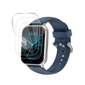For RUIMEN �X�}�[�g�E�H�b�` 1.85�C���` �t�B���� �ی�t�B���� ���������x �w��h�~ Smart Watch �t���ی�t�B�����y3���Z�b�g�z