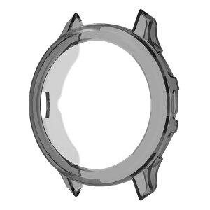 Lamshaw for Garmin Venu 3S / Venu 3S�P�[�X�A�X�N���[���v���e�N�^�[�ATPU�P�[�X �ϏՌ��J�o�[ ���h�~ �ϏՌ� Garmin Venu 3S 41mm / Venu 3 45mm�ɑΉ� (Venu 3 45mm, �u���b�N)