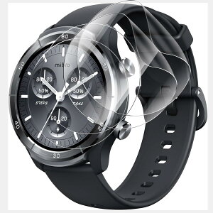 �y4������zFor Mibro A3 �X�}�[�g�E�H�b�` �ی�t�B���� 1.39�C���` �ȖʑΉ� ������ �ی�t�B���� TPU�f�� �S�ʕی� ����0.3mm ���˒ጸ �w��ጸ ������ �C�A�h�~ ��U�h�~ �����ߗ� 24���ԓ��C