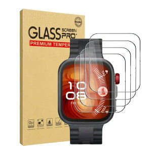 �y4���Z�b�g�zFor HUAWEI WATCH FIT 4 Pro �t�B���� YILLIONS �����K���X ���{���Ɏq�f�ސ� �d�x9H ��U�h�~ �X�N���b�`�h�~ �������� HUAWEI WATCH FIT 4Pro �t���ی�t�B����