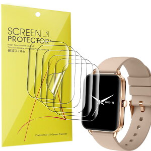 Lamshaw for MONOMAM Primo�X�}�[�g�E�H�b�` �ی�t�B����, [6���g] 4H�d�x TPU �ی�t�B���� �J�o�[ �t���t�B���� �Ή� MONOMAM Primo 1.65�C���` �X�}�[�g�E�H�b�`�p (6��)