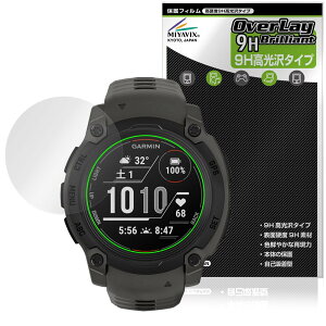 �~���r�b�N�X GARMIN Instinct E 40mm �Ή� �ی� �t�B���� ���d�x 9H ���� PET�� �����K���X�����̍d�x ���{��