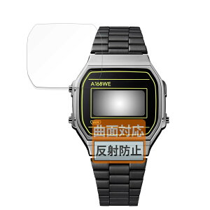 FILMEXT �t�B���� CASIO CLASSIC A168WEHB-1AJF �p �ی�t�B���� �ȖʑΉ� ���˒ጸ �w��ጸ ���{��