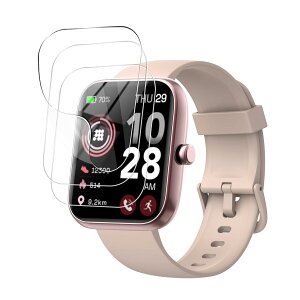 For SAIKATI �X�}�[�g�E�H�b�` �t�B���� �����x�ł� �w��h�~ ���������x ���˒ጸ Smart Watch 1.83�C���` �t���ی�t�B���� �ی�t�B�����y3������z