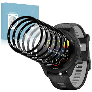 �y6���g�zFor GARMIN Forerunner 265 �p�t�B���� �K�[�~�� Forerunner 265 �t���ی� �t�B���� PMMA������ �L�Y�h�~ �����ߗ� �C�A�h�~ �w��h�~ ���h�~ �\��t���ȒP