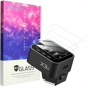 Lamshaw for GODOX Flash X3 Pro �t���b�V���X�g���{ �ی�t�B���� �X�s�[�h���C�g�t�B����, [3���g] 9H �K���X�t�B���� �ی� �t�B���� �J�o�[ �Ή� GODOX Flash X3 /X3 Pro �t���b�V���X�g���{ (X3)