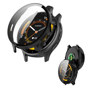 Garmin Venu 3S �p �P�[�X �J�o�[ �K���X�t�C������̌^�P�[�X �yNOUKAJU�z �P�[�X �ی�t�B���� ��� �ی�P�[�X PC+�����K���X�t �ی� �J�o�[ ��̌^ �S�ʕی� �����^ �����ȒP �ϏՌ� �����ߗ�