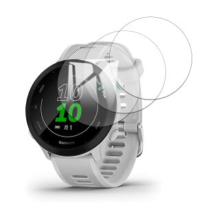 3���Z�b�g �t�B���� for GARMIN ForeAthlete 55 �p �K���X �t�B���� 9H �ی�t�B���� �C�A�h�~ ��U�h�~ ���� �ώw�� 35mm