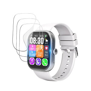 For VANBOKEE �X�}�[�g�E�H�b�` �t�B���� �t���ی�t�B���� 24���Ԏ����C���Z�p ��U�h�~ �_�炩�� smart watch 2.01�C���` �ی�t�B�����y3������z