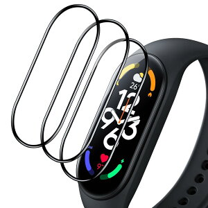 �Ή� Xiaomi Smart band7 / band 8 �t�B���� 3���Z�b�g PET������ �p �V���I�~ �X�}�[�g�o���h7 �ی�t�B���� �S�ʕی� �X�}�[�g�E�H�b�` �p �V���I�~ Mi band 8 �t���ی�t�B���� �������� �ϏՌ� ���h