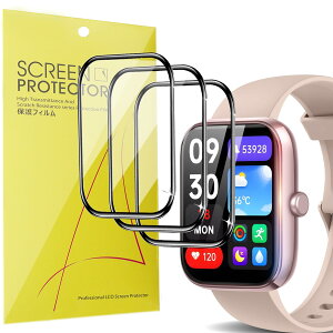 Lamsaw for IDW25 �X�}�[�g�E�H�b�` �ی�t�B����,�y3���Z�b�g�z�S�ʕی� �t�B���� 3D�S�ʕی� �t���[�g�����x�^�b�`�����ߗ� �h���w��h�~ EchoByte IDW25 / SAIKATI IDW25 1.83�C���` �X�}�[�g�E�H�b�`