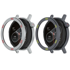 RuenTech�K�pCMF Watch Pro2�x�[�� ���^���x�[�� + �����K���X�t�B���� �X�N���[���v���e�N�^�[ �x�[�������O �������� �t���[�� �ی�J�o�[ �ϏՌ� ���h�~ �����x�[�������O ��t�ȒP CMF By Nothing