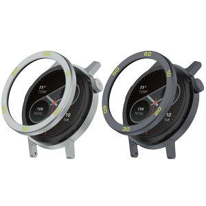 RuenTech�K�pCMF Watch Pro2�x�[�� ���^���x�[�� + �����K���X�t�B���� �X�N���[���v���e�N�^�[ �x�[�������O �������� �t���[�� �ی�J�o�[ �ϏՌ� ���h�~ �����x�[�������O ��t�ȒP CMF By Nothing