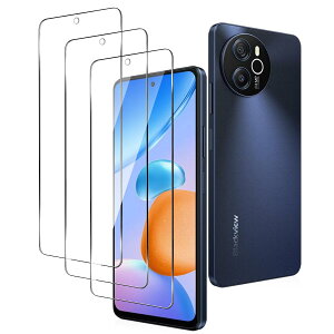 For Blackview Shark 8 �K���X�t�B���� Blackview Shark 8 �t�B���� 3���Z�b�g �����K���X �t���ی�t�B���� �d�x9H 2.5D �����ߗ� �C�A�[�� ����h�~ ��U�h�~ �����z�� �\��t���ȒP