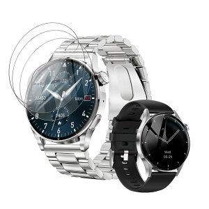 �Ή� FOSMET QS40 1.43 �t�B���� �ی�t�B���� �����x ���������x ���^ ���˒ጸ ��U�h�~ ������� ���� TPU���_�� �w��h�~ �X�}�[�g�E�H�b�` Smart Watch 1.43�C���` �t�B�����y3������z