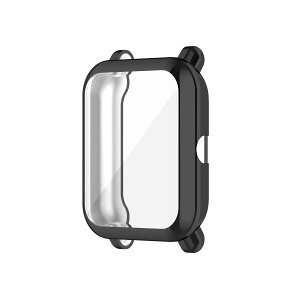 �X�N���[���v���e�N�^�[�P�[�X For Amazfit GTS 2 Mini/Bip U Pro �X�}�[�g�E�H�b�`�A�N�Z�T���[ TenCloud �J�o�[ ���h�~ �t���ی�J�o�[ GTS 2 Mini�p (�u���b�N)