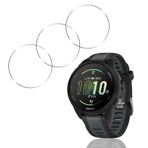 GARMIN Forerunner 165/165 Music�p �K���X�t�B���� 3���Z�b�g �K�[�~�� �t���ی�t�B���� ���{���Ɏq�� �����K���X �X�}�[�g�E�H�b�`�Ή�