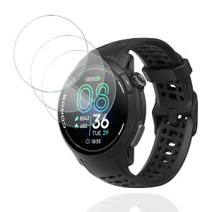 �y3���Z�b�g�zFor COROS�i�J���X�jPACE Pro �t�B���� YILLIONS �����K���X �ی�t�B���� COROS�i�J���X�jPACE Pro �K���X�t�B���� ���{���Ɏq�f�ސ� �d�x9H ��U�h�~ �X�N���b�`�h�~ �������� COROS PACE Pr