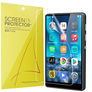 Lamshaw for SWOFY MP3�v���[���[ �ی�t�B����, [6���g] 4H�d�x TPU �ی�t�B���� �J�o�[ �t���t�B���� SWOFY M503 Pro 4�C���` MP3 �v���[���[�ɑΉ� (6��)