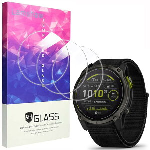 Lamshaw for Garmin Enduro 3�X�}�[�g�E�H�b�` �ی�t�B����, [3���g] 9H �K���X�t�B���� �ی� �t�B���� �J�o�[ �Ή� GARMIN(�K�[�~��)Enduro 3 �X�}�[�g�E�H�b�`��p (3��)