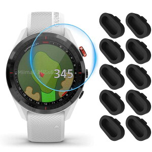 Miimall �y�t�C����*2+���F�h�o�v���O�Z�b�g�z�Ή�Garmin(�K�[�~��) Approach S62�K���X�t�B���� �h�o�v���O �C�菝�h�~�w��E����h�~ �����z�� 9H�d�x �����K���X �K�[�~�� Approach S62 �t�B���� �K