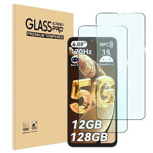 For Blackview SHARK 6 �K���X�t�B���� �w��h�~ blackview shark6 �ی�t�B���� �w��F�� �ϏՌ� ShellChic �y2������zblackview shark6 �g�ѓd�b �K���X�t�B���� �ی� ������ �t�� �d�x9H �����ߗ� �����x�^�b