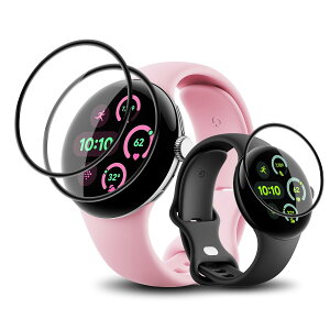 �y3���Z�b�g�z�Ή� Google Pixel Watch 3 41mm �t�B���� Pixel Watch 3 41mm �p �ی�t�B���� �J�o�[ �P�[�X �L�Y�C���@�\ �_�炩�� PMMA�f�ލ̗p �Y�f�@�� 3D�Ȗ� �����ߗ� �����x�^�b�` �C�A�h�~ �ȒP�\��