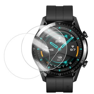 JP�t�B������吻���� Huawei Watch GT2 (46mm�p)�Ή��ی�t�B���� �����ߗ� �w��h�~ �S�ʕی� �C�A�Ȃ� �Ռ��z�� �����z�� �_�炩�� �t�B����