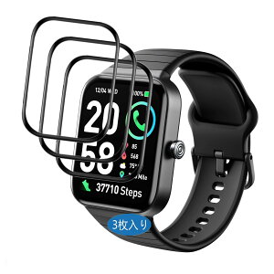 Frgnie �ی�t�B���� �Ή� SAIKATI IDW25 �X�}�[�g�E�H�b�`, 3D�Ȗʐ�p�t�B���� ��??, �Ή� IDW25 Smart Watch 1.83�C���` �t���ی�t�B�����y3������z