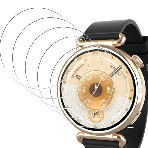 Simpeak�y5���g�z Huawei Watch GT6/5/4 41mm �Ή� �ی�t�B���� �����K���X 9H�d�x ���� �w��h�~ �����\�t�L�b�g�t�� �S�ʃJ�o�[ �Ռ��z�� Huawei Watch GT6/5/4 41mm �p�� �X�N���[���v���e�N�^�[