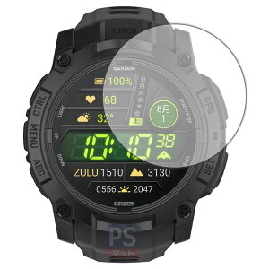 PDA�H�[ GARMIN Instinct 3 AMOLED Tactical [�P�[�X�T�C�Y50mm�p] �Ή� PerfectShield �ی� �t�B���� ���˒ጸ �h�w�� ���{��