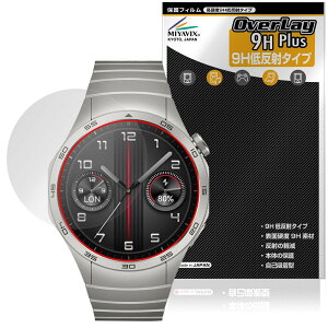 �~���r�b�N�X HUAWEI WATCH GT 4 46mm �Ή� �ی� �t�B���� PET�� ���d�x 9H �ᔽ�� �����K���X�����̍d�x ���{��