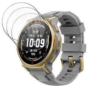 �y3���Z�b�g�z�i2025�V�o��jFor Amazfit T-rex 3 Pro 44MM �ی�t�B���� �����K���X �yHNWEIWEI�z ����0.3mm 2.5D �d�x9H �����z�� �S�ʕی� �ώw����{���Ɏq�f�ލ̗p ��U�h�~���� Amazfit T-rex 3 Pro 44MM �X