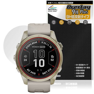 �~���r�b�N�X �K�[�~�� GARMIN fenix 7S Pro Sapphire Dual Power �Ή� �ی� �t�B���� PET�� ���d�x 9H �ᔽ�� �����K���X�����̍d�x ���{��