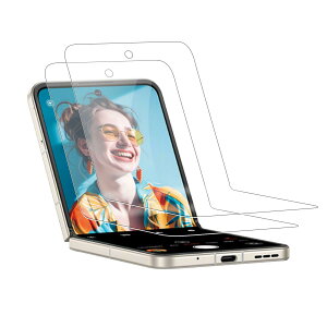 �y2���Z�b�g�z For ZTE Libero Flip/nubia Flip 5G �t�B���� �p �ی�t�B���� SpinoArmor �X�N���[���v���e�N�^�[ �_�炩�� TPU�f�� �N���A �����ߗ� �����x�^�b�` �w��h�~ ���� �Ή� �t���ی�t�B����