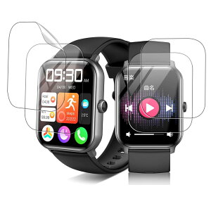 �y4���Z�b�g�z Vialove �X�}�[�g�E�H�b�` 1.9�C���` �p �t�B���� �ی�t�B���� �yNOUKAJU�z �ی�t�B���� TPU���f�� ���h�~ �����ߗ� �w��h�~ �����ȒP �ɔ� �������� �t�B���� Smart Watch 1.9�C���`