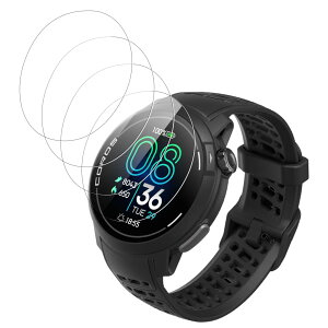 �y4���Z�b�g�zFor COROS�i�J���X�jPACE Pro �p �t�B���� �ی�t�B���� �����K���X�t�B�����yNOUKAJU�z �t���ی�t�B���� �d�x9H ��U�h�~ ���h�~ �����ߗ� �w��h�~ �����ȒP �ɔ� �������� COROS�i