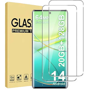 �y2025�V�o��z(2������)For FOSSiBOT S3 Pro �ی�t�B���� �yHNWEIWEI�z ����0.3mm 2.5D �d�x9H �S�ʕی� �ώw�� ������ �����ߗ� ���{���Ɏq�f�ލ̗p ��U�h�~���� FOSSiBOT S3 Pro �����K���X�ی�t�B����