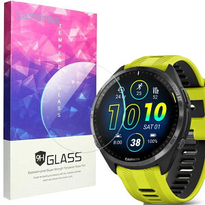 Lamshaw for GARMIN Forerunner 965 �X�}�[�g�E�H�b�` �ی�t�B����, [3���g] 9H �K���X�t�B���� �ی� �t�B���� �J�o�[ �Ή� GARMIN(�K�[�~��) Forerunner 965 �E�H�b�` (3��)