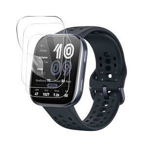 For Amazfit Bip 6 �t�B���� �ی�t�B���� ���������x ���˒ጸ �w��h�~ �����x�ł� �_��t���ی�t�B���� �ی�t�B�����y3������z