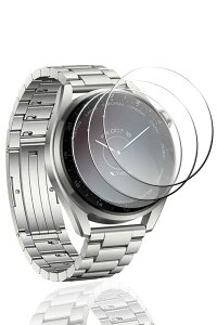 [3������]HUAWEI WATCH GT3 Pro 46mm �Ή��K���X�t�B���� HUAWEI WATCH GT3 Pro 46mm �p �t���ی�t�B���� �����ߗ� ���˖h�~ �d�x9H �h���� �C�A�[�������z��